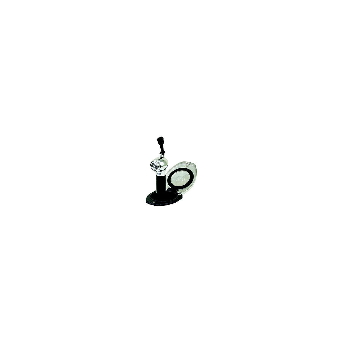 Scandvik 12124 Stainless Steel Recessed Shower Cap With Composite Cup Push-Button Sprayer Black With 6' Black Nylon Hose -Modern Boat Sales & Service