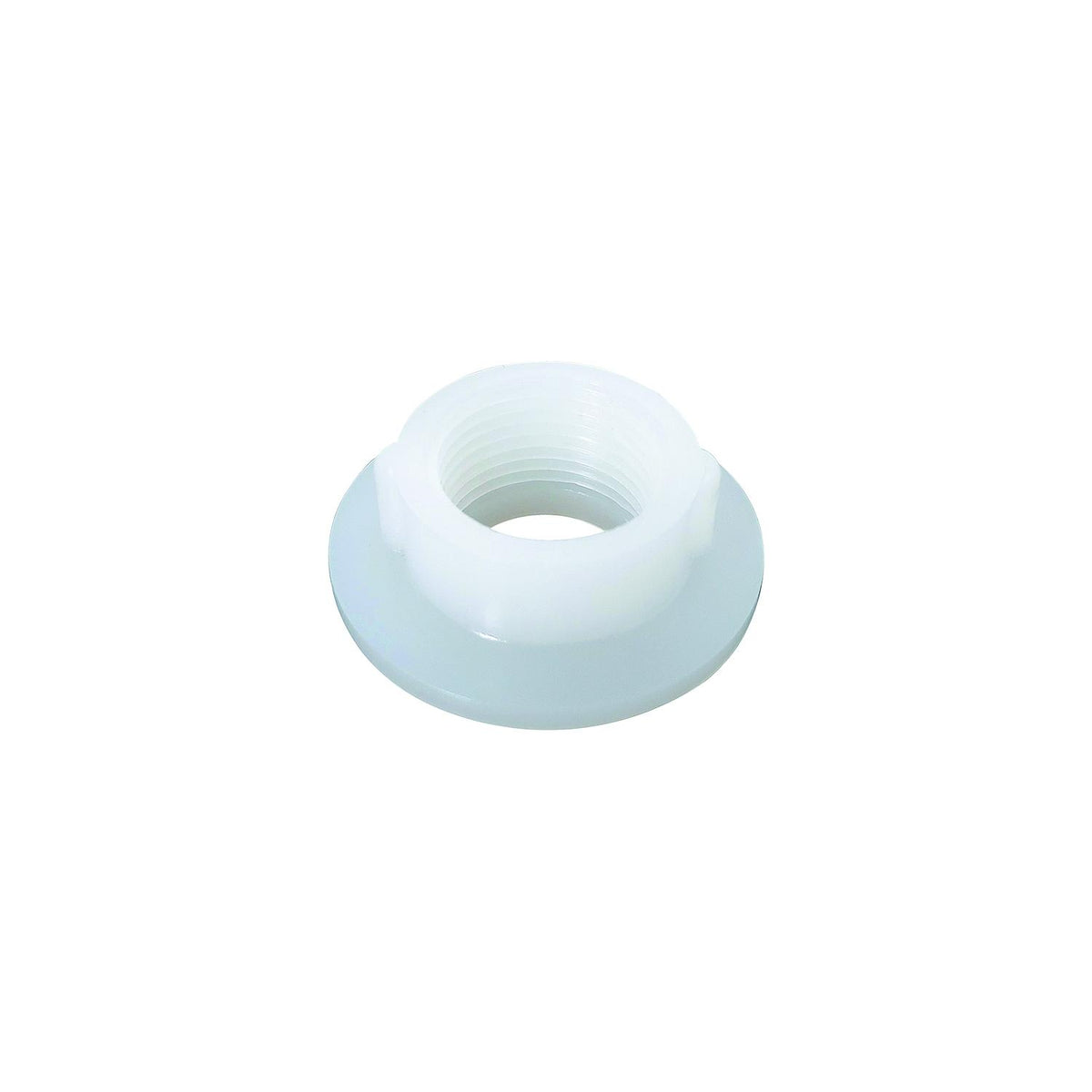 Icon 14171 Fresh Water Tank Raised Threaded Spin Weld Fitting, 3/4" White -Modern Boat Sales & Service