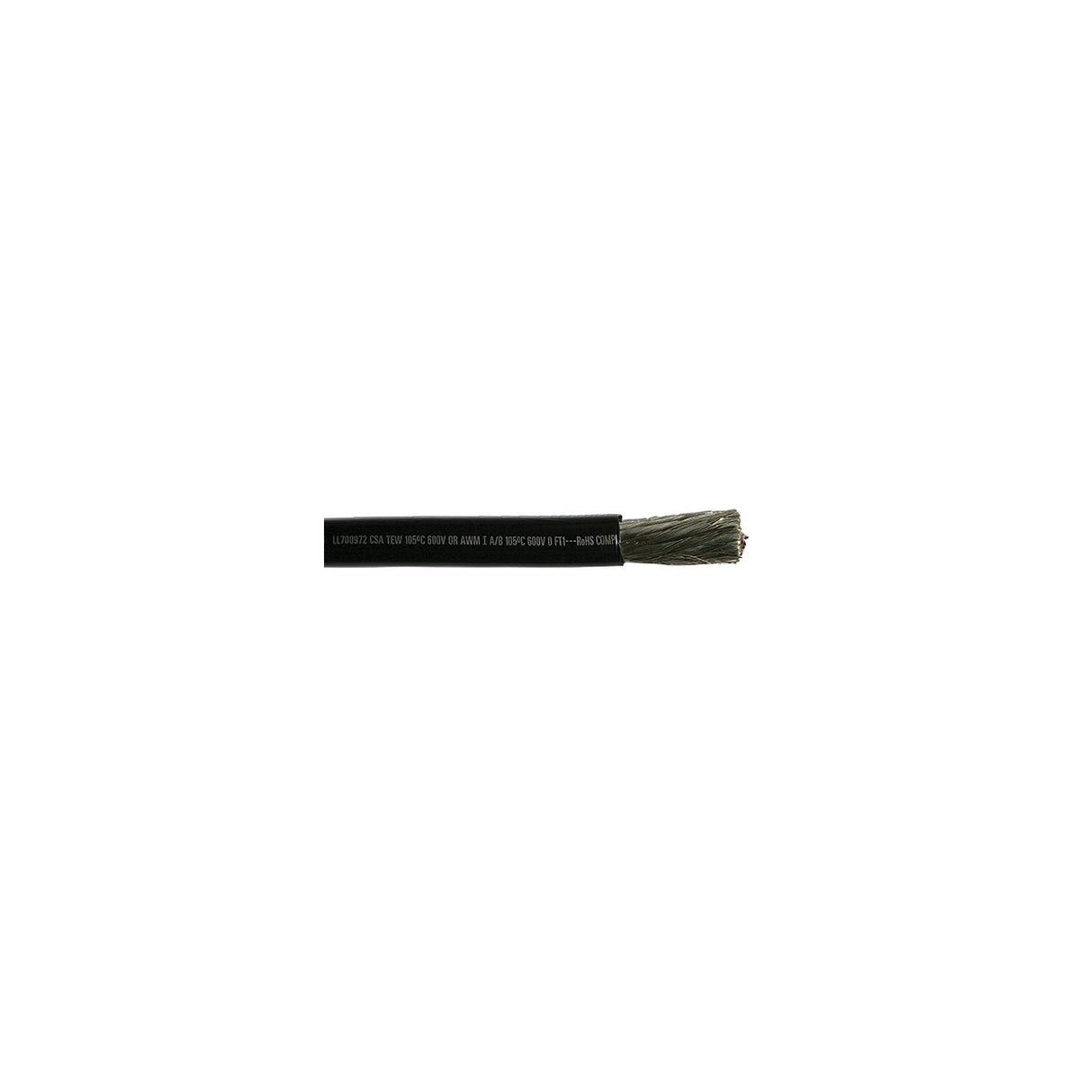 Cobra Wire A2120T07050FT Tinned Copper Battery Cable, 2/0, 50', Black -Modern Boat Sales & Service