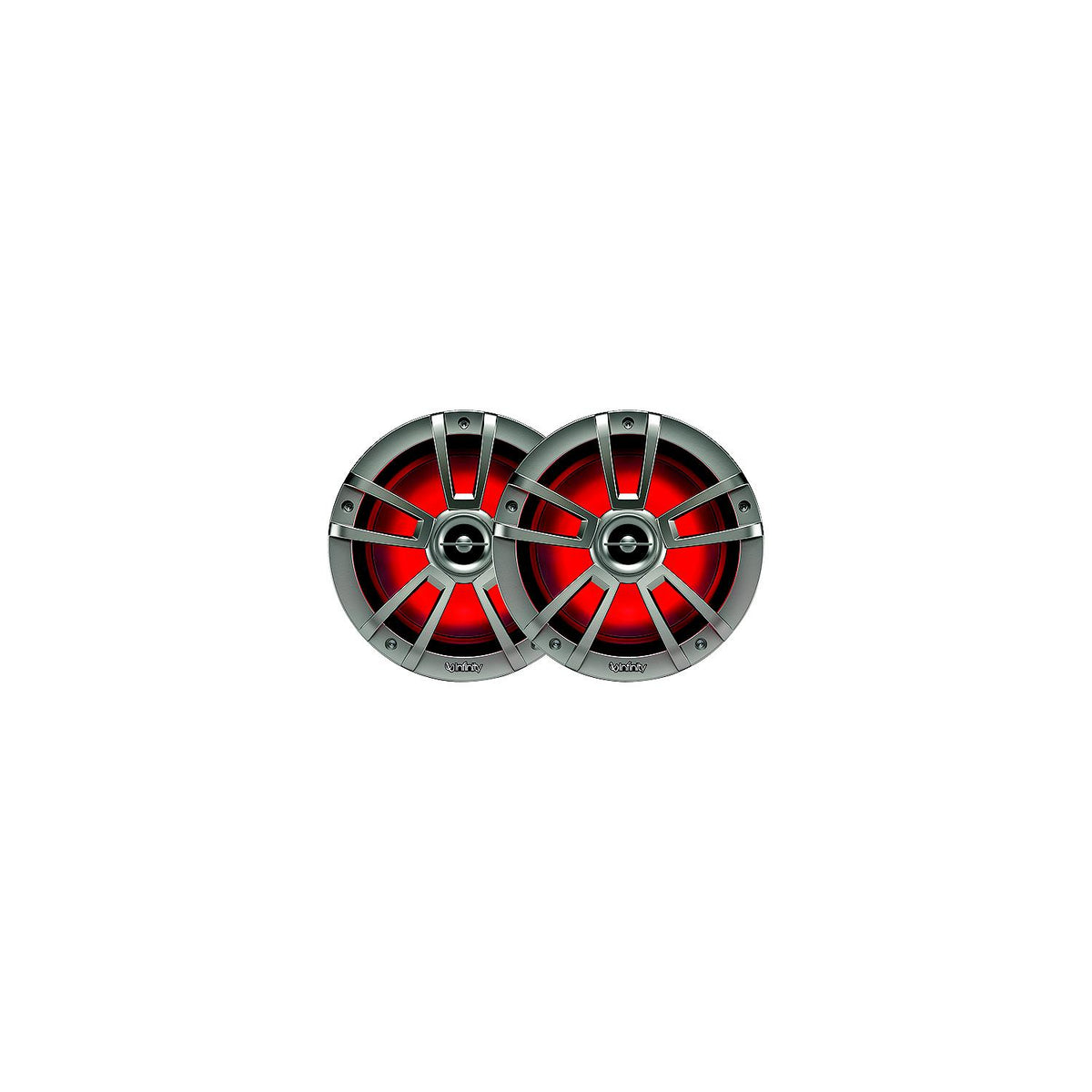 Infinity 622MLT Coaxial Marine Speakers, 6-1/2" Titanium, 1 pr. -Modern Boat Sales & Service