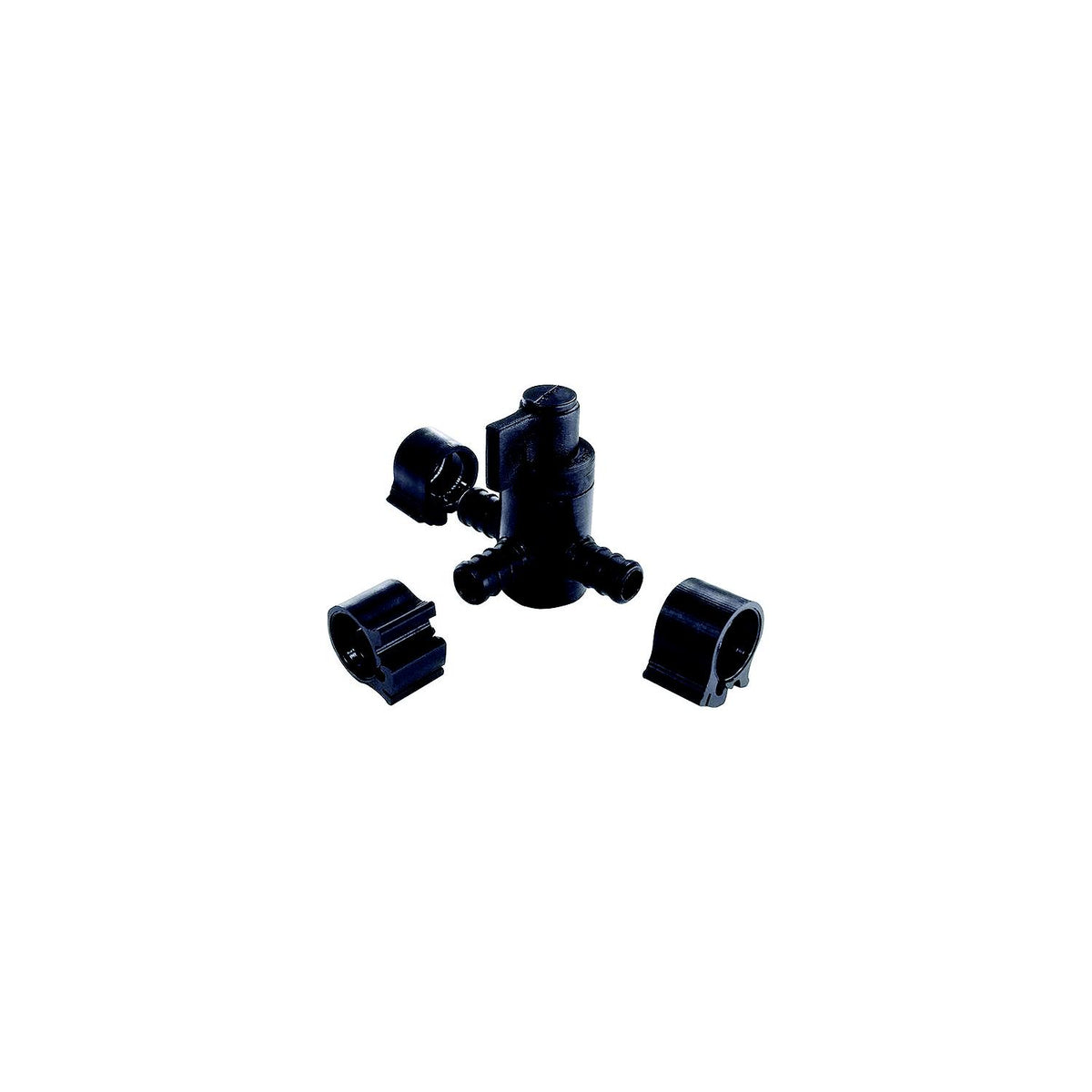 Flair-It Pexlock 3-Way Valve, PEX 1/2" x 1/2" x 1/2" -Modern Boat Sales & Service