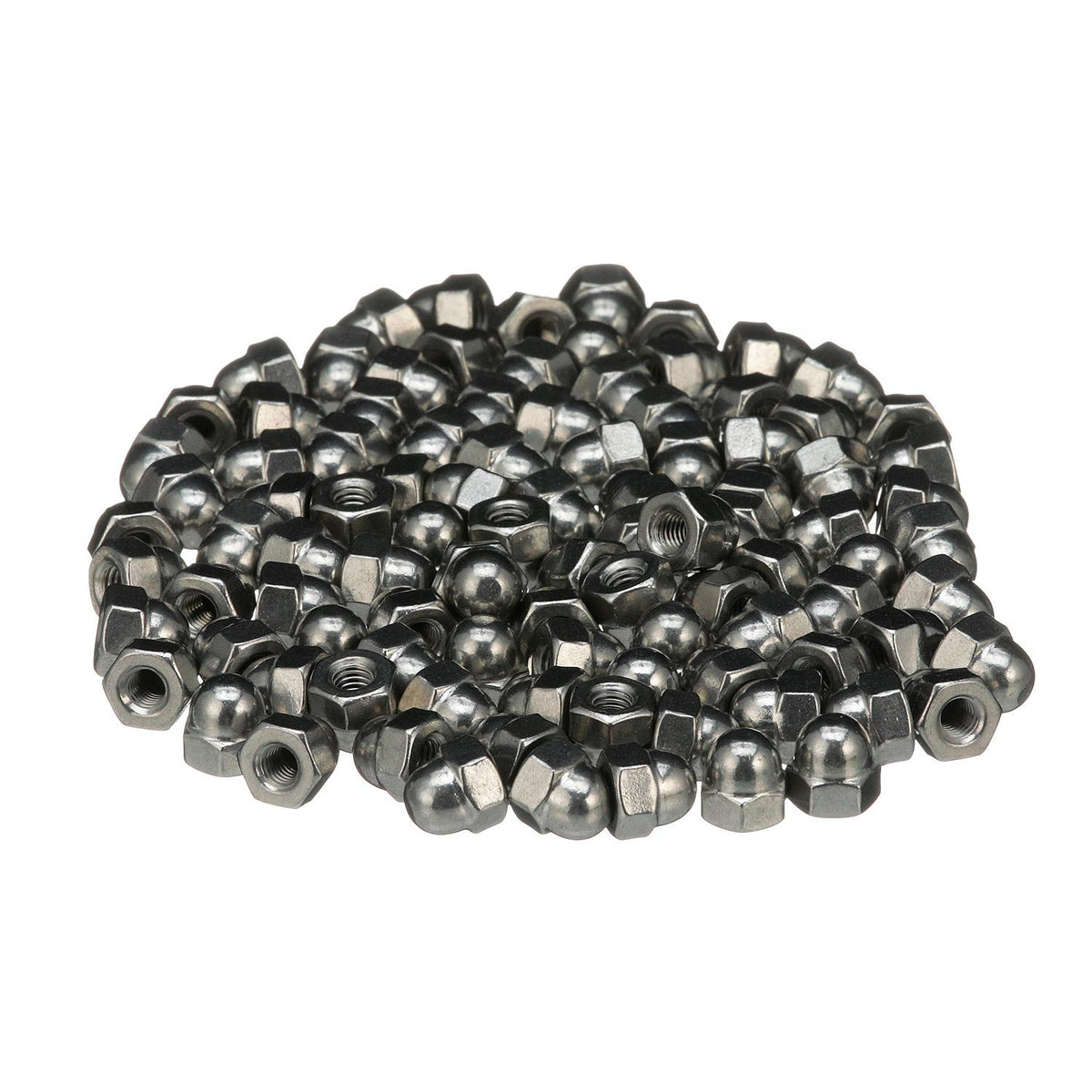 Seachoice 18-8 Stainless Steel Acorn Cap Nuts, 10-32 Size, Pack of 100 -Modern Boat Sales & Service