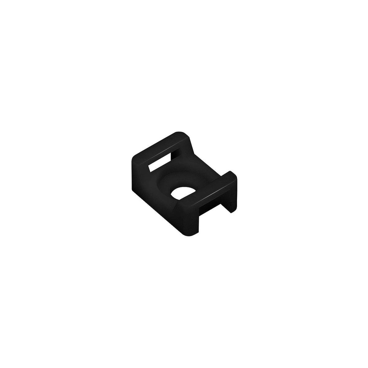 Seachoice 14193 Saddle Mount, Black, #6 Fastener, 10/pk -Modern Boat Sales & Service