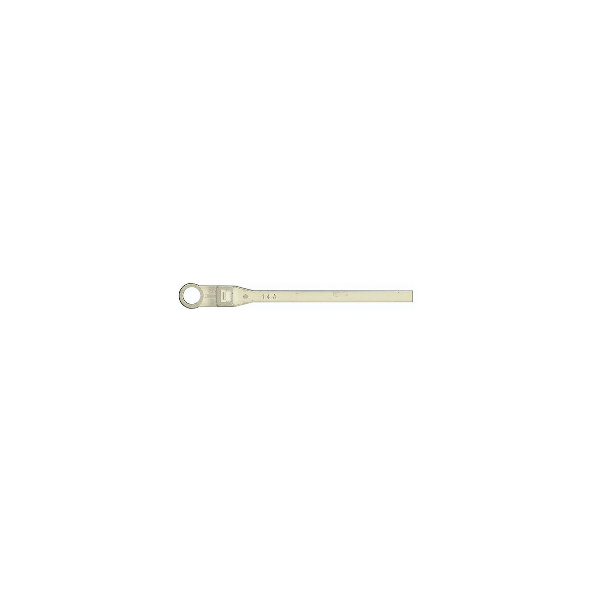 8" Nylon Mounting Cable Tie, 25 Pcs. Natural -Modern Boat Sales & Service