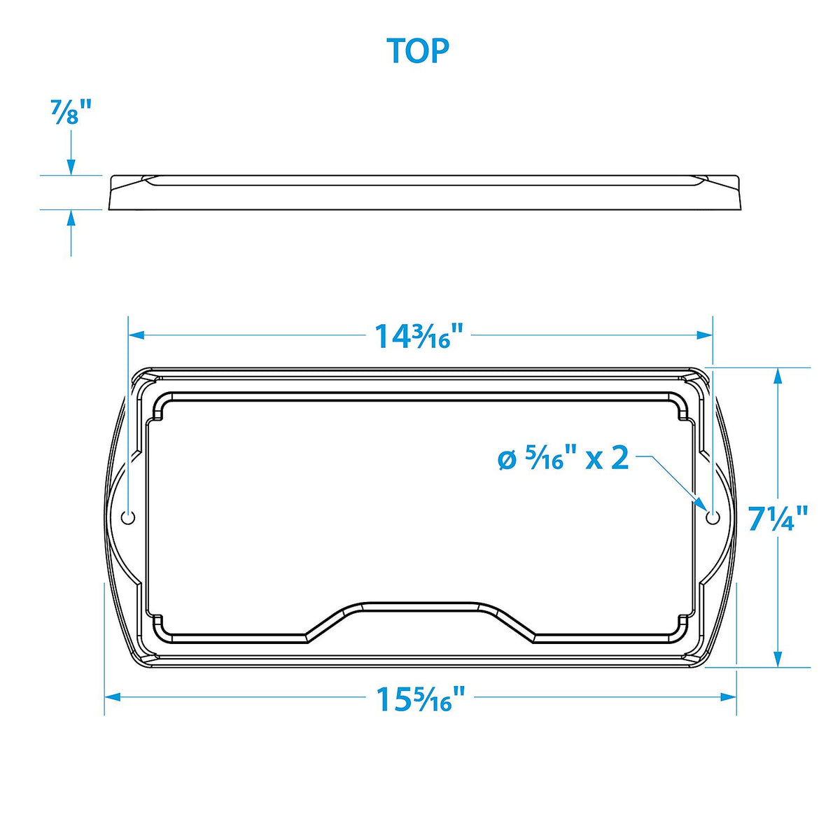 Seachoice Premium Battery Tray with Stainless Steel Hardware, 29 Series -Modern Boat Sales & Service