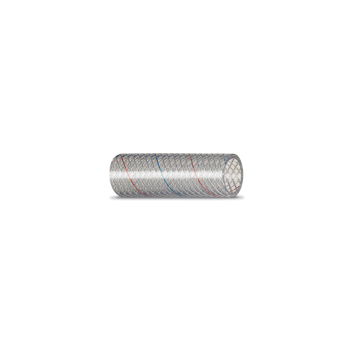 Seachoice 23541 Clear Reinforced PVC Tubing w/Red & Blue Tracer - 162 Series 3/8" x 50' -Modern Boat Sales & Service