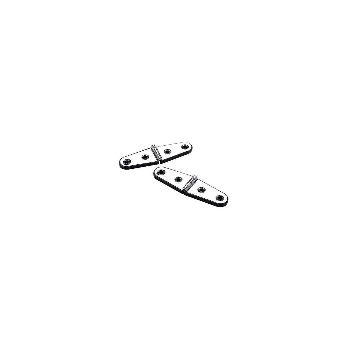 Seachoice 33851 Stainless Steel Strap Hinges With Base 4" x 1-1/16" (1 Pair Per Pack) -Modern Boat Sales & Service