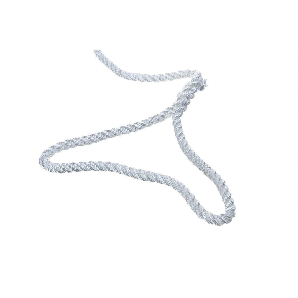 Seachoice High Quality Dock Rope for Boating - 3-Strand Twisted Nylon Dock Line, ⅜-Inch x 20 Feet, White -Modern Boat Sales & Service