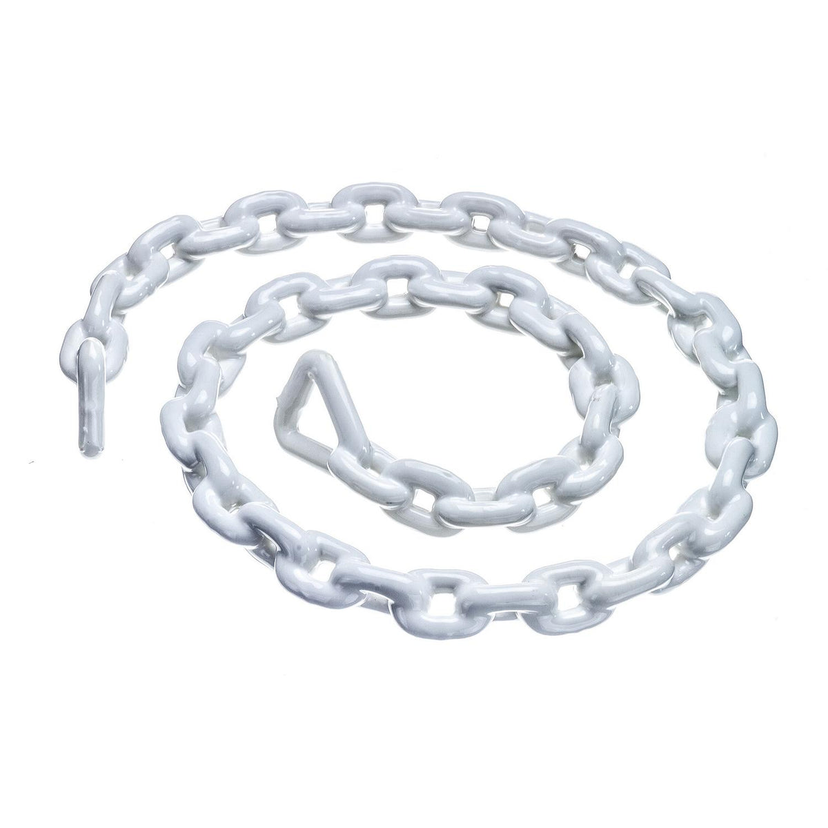 Seachoice Boat Anchor Chain, PVC, White, Coated, 5/16 In. X 5 Ft., For Boats Up to 40 Feet -Modern Boat Sales & Service