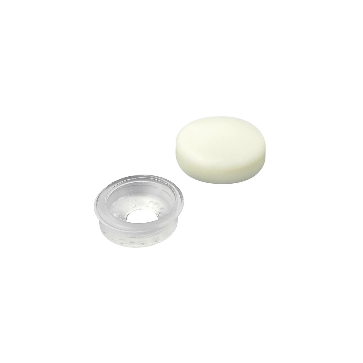 Seachoice Screw Caps, Cream, Fits #6 & #8 -Modern Boat Sales & Service