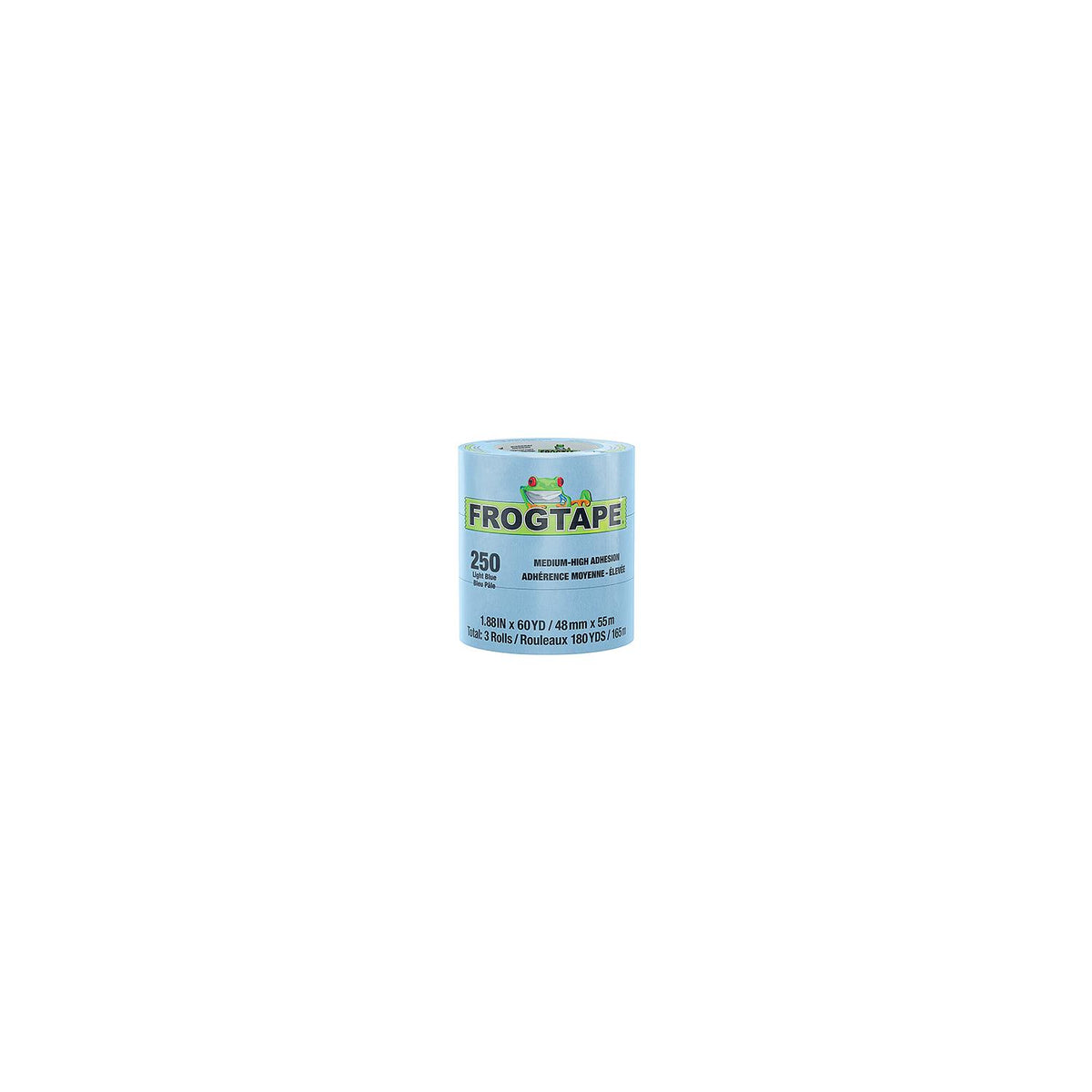 Shurtape 105330 Frogtape® 250 Blue Performance Grade Masking Tape, 3" x 180', Blue -Modern Boat Sales & Service