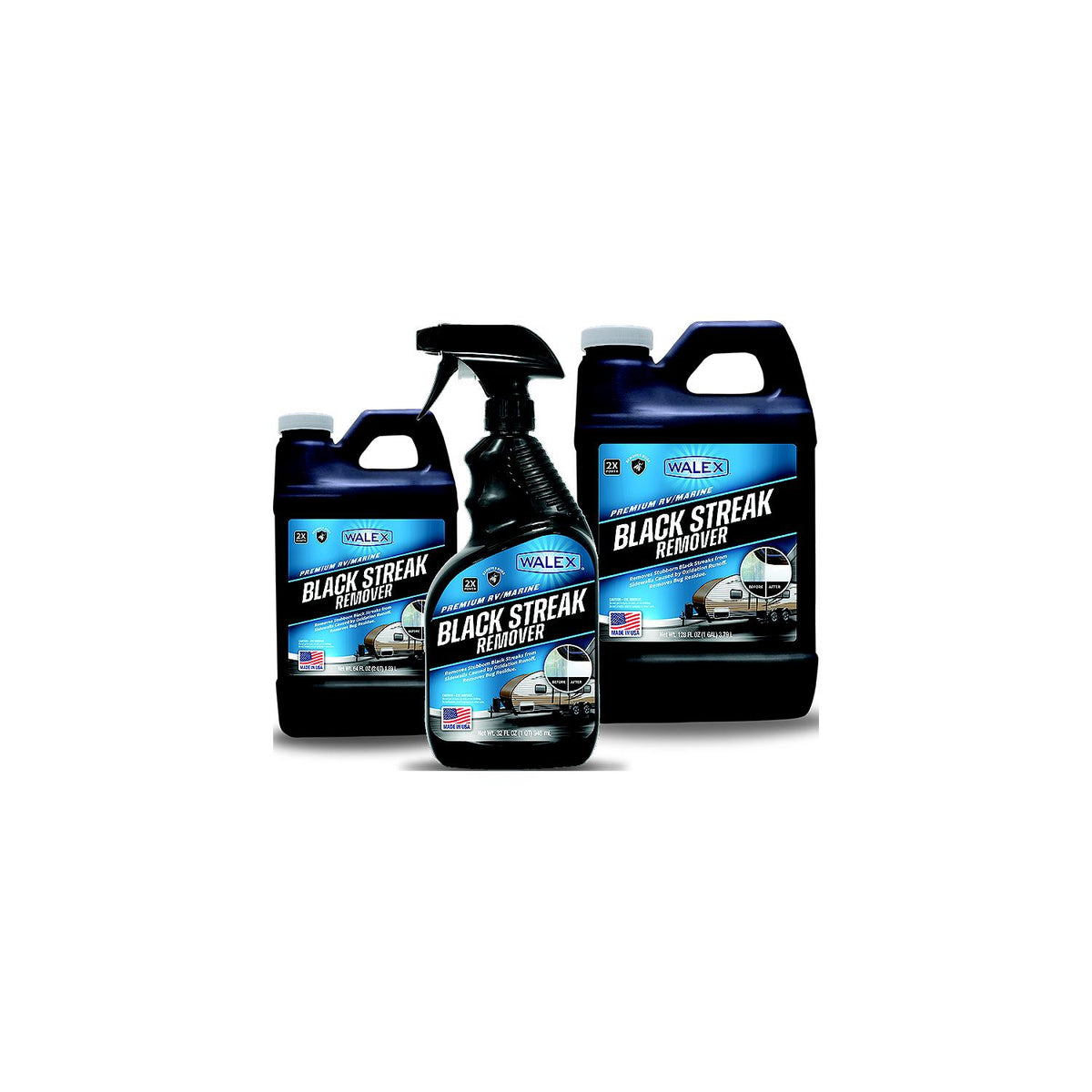 Walex WALBS32 Black Streak Remover, 32 oz. -Modern Boat Sales & Service