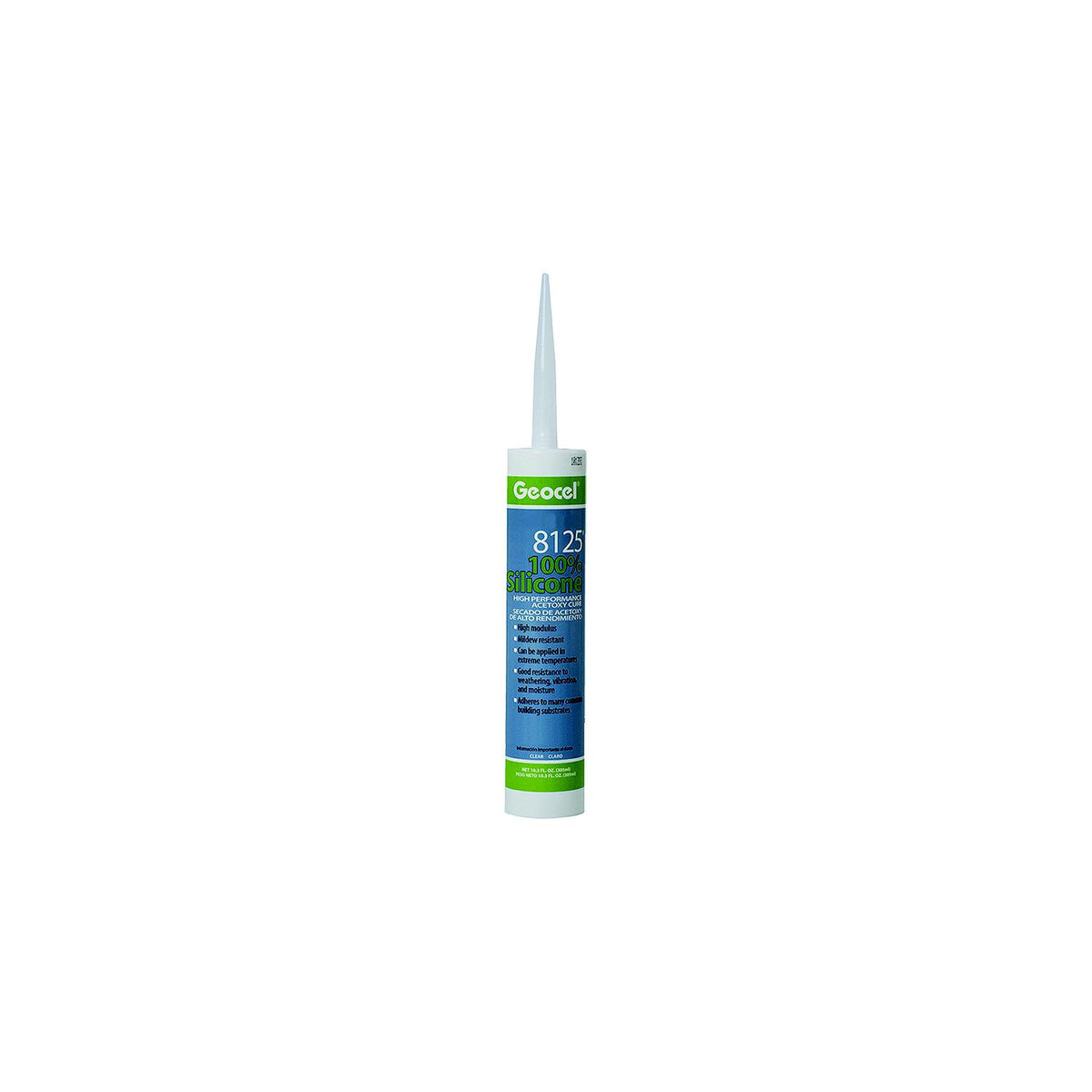Geocel GC68112 8125® 100% Silicone High Performance Acetoxy Cure Sealant, 10.3 oz., White -Modern Boat Sales & Service