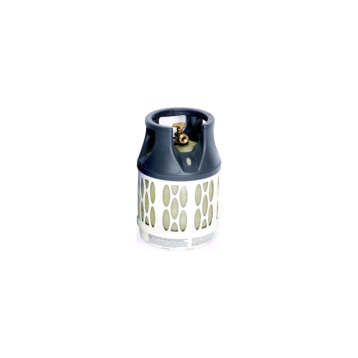 Trident 1420-0017 Marine/RV 17 lb Transparent Composite Propane Cylinder -Modern Boat Sales & Service
