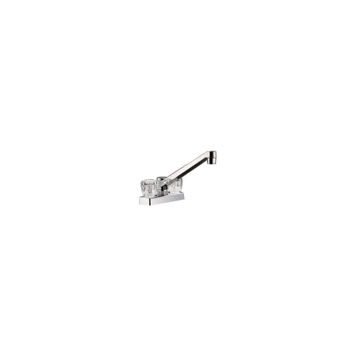Dura Faucet DFPK640ACP 4" Non-Metallic Kitchen/Bar/Galley Faucet, Chrome Default Title -Modern Boat Sales & Service