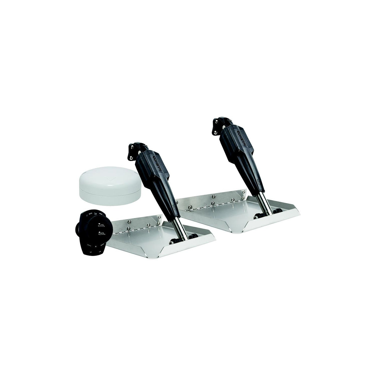 Lenco 15186107 Pro Control Auto 12V Trim Tab System, 12" x 12" Edge Mount Trim Tab Kit, Complete -Modern Boat Sales & Service
