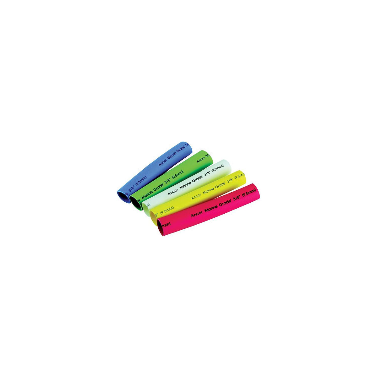 Ancor Adhesive Lined Heat Shrink Tubing Assorted 3/4" x 3" (Yellow, White, Black, Green) -Modern Boat Sales & Service