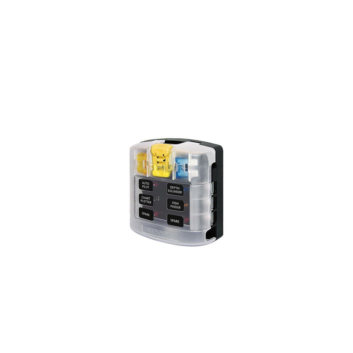 Blue Sea Systems 5029 ST Blade Common Source ATO/ATC Fuse Block - 12 Circuits with Cover -Modern Boat Sales & Service