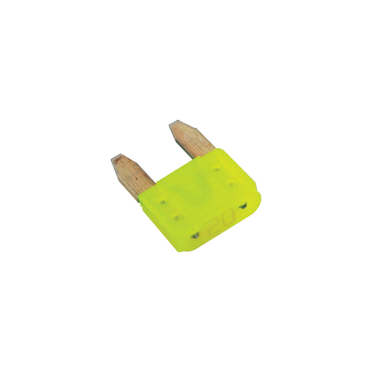 Blue Sea 5273 ATM® Mini Blade Fuse, 20 Amp, Yellow, 2/pk -Modern Boat Sales & Service