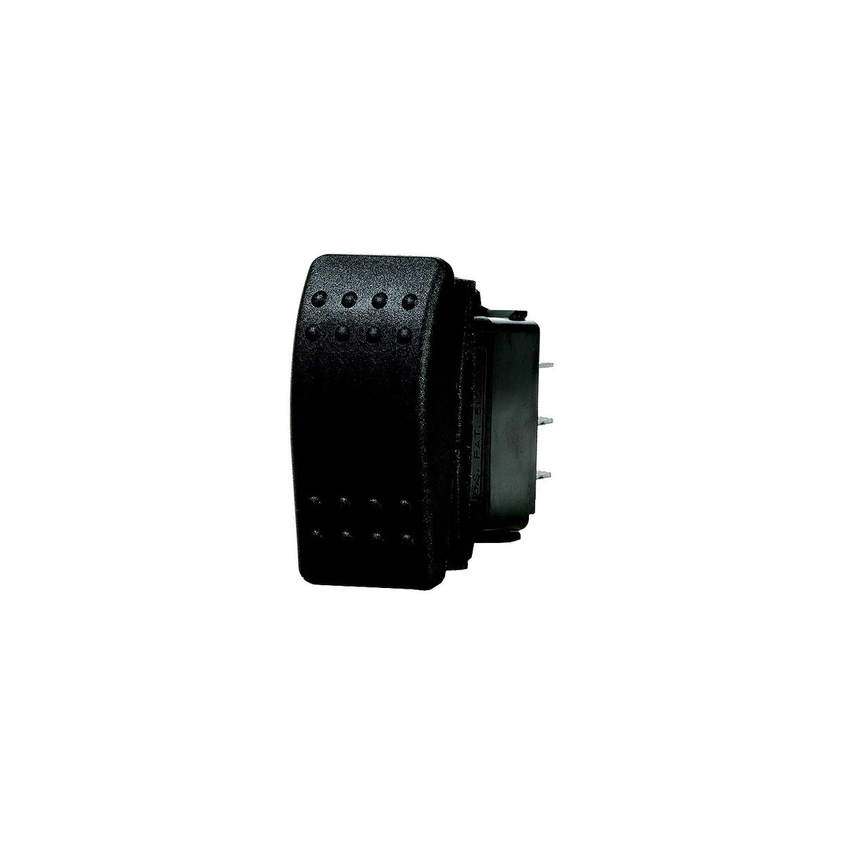 Blue Sea 7930 Water Resistant Contura® II Switch, SPST, Black, Off-(On) -Modern Boat Sales & Service