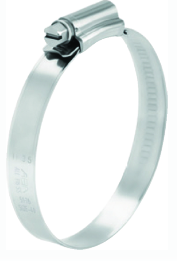 * 66152P Stainless Clamp #88, 4-1/2" - 6", Scandvik 316, 114-152mm/J2 -Modern Boat Sales & Service