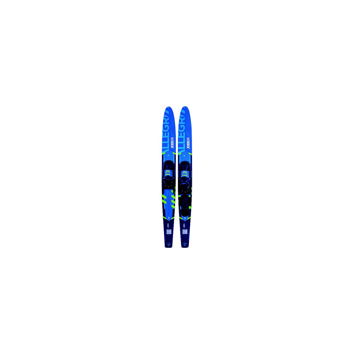 Jobe 20332200167 Allegre Combo Skis, 67", Blue -Modern Boat Sales & Service