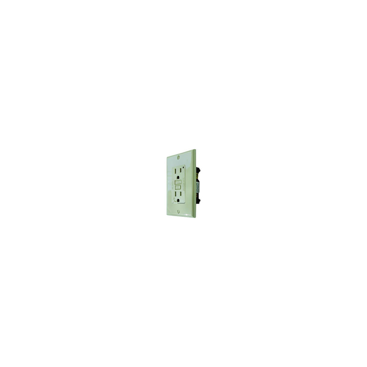 Diamond Group GFI Receptacle w/Light, White -Modern Boat Sales & Service