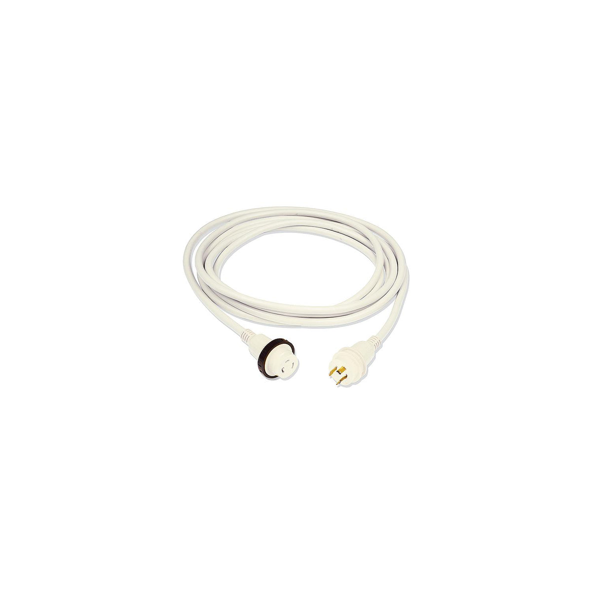 Marinco 25SPPW 30A/125V Powercord Plus® ShorePower Cordset w/LED, 25' White -Modern Boat Sales & Service