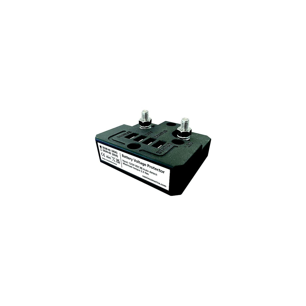 Samlex BGW40 Battery Guard Voltage Protector, 40 Amp -Modern Boat Sales & Service