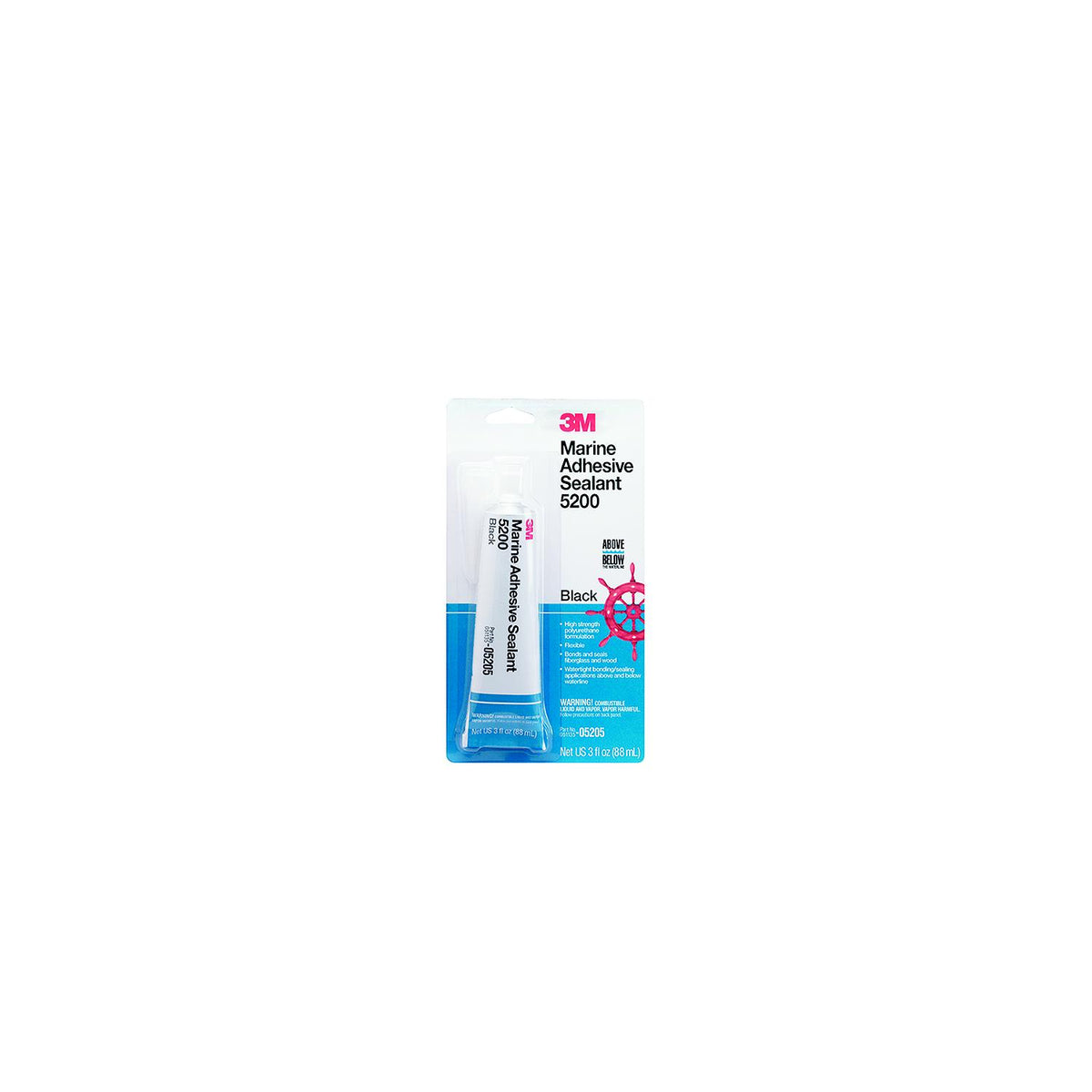 5200 Sealant Black 3 oz. -Modern Boat Sales & Service
