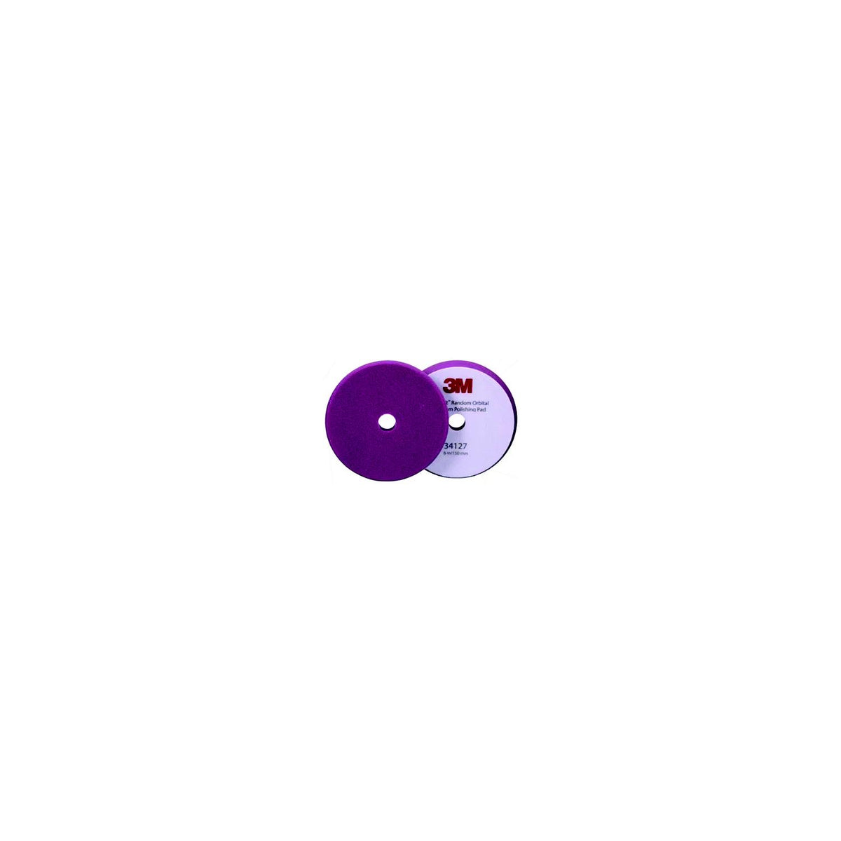 3Mâ„¢ Marine 34127 Perfect-Itâ„¢ Random Orbital Foam Compounding Pad, 6" Fine, Purple, 2 Pads/Bag -Modern Boat Sales & Service