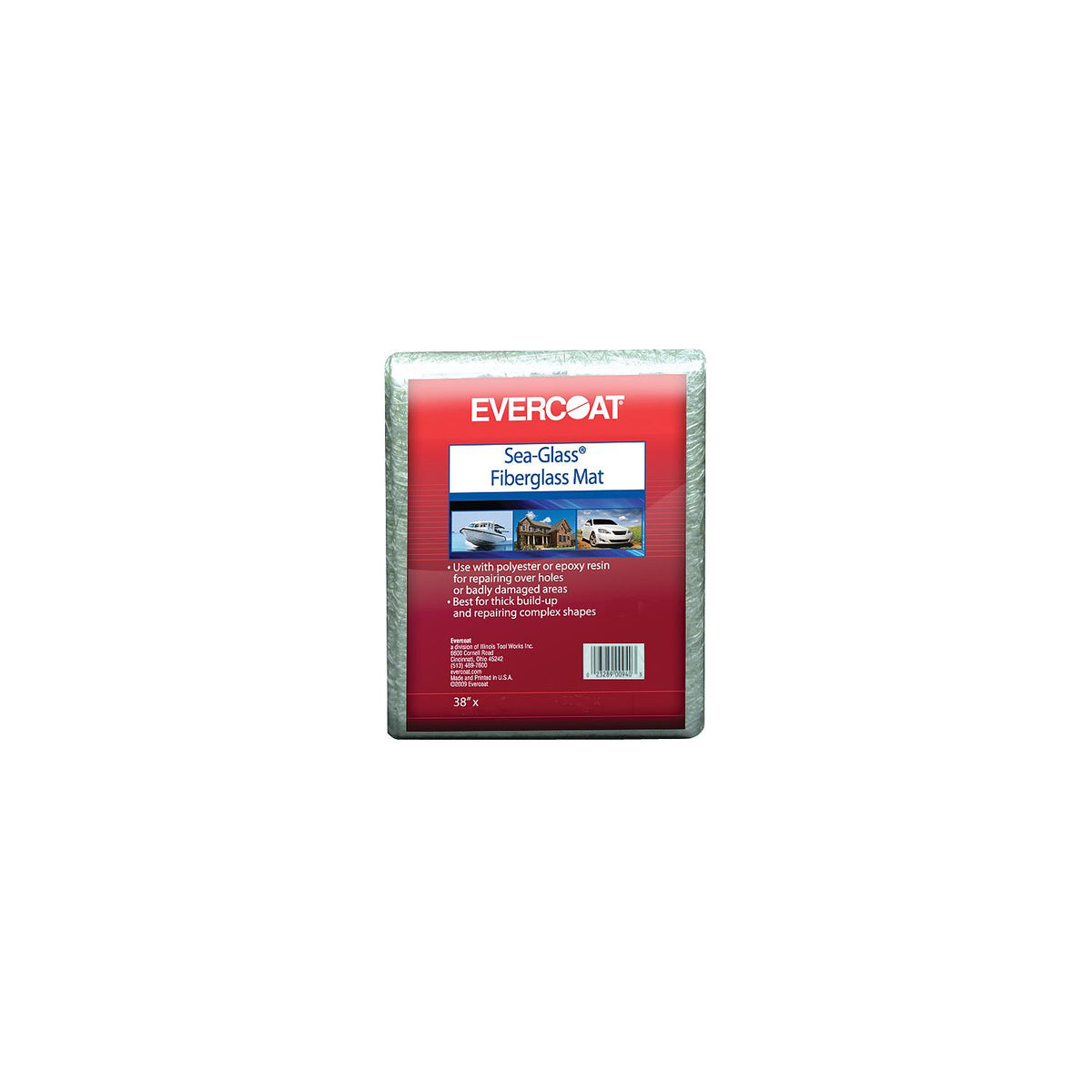 Evercoat 100940 Fiberglass Mat, 38" x 34" -Modern Boat Sales & Service