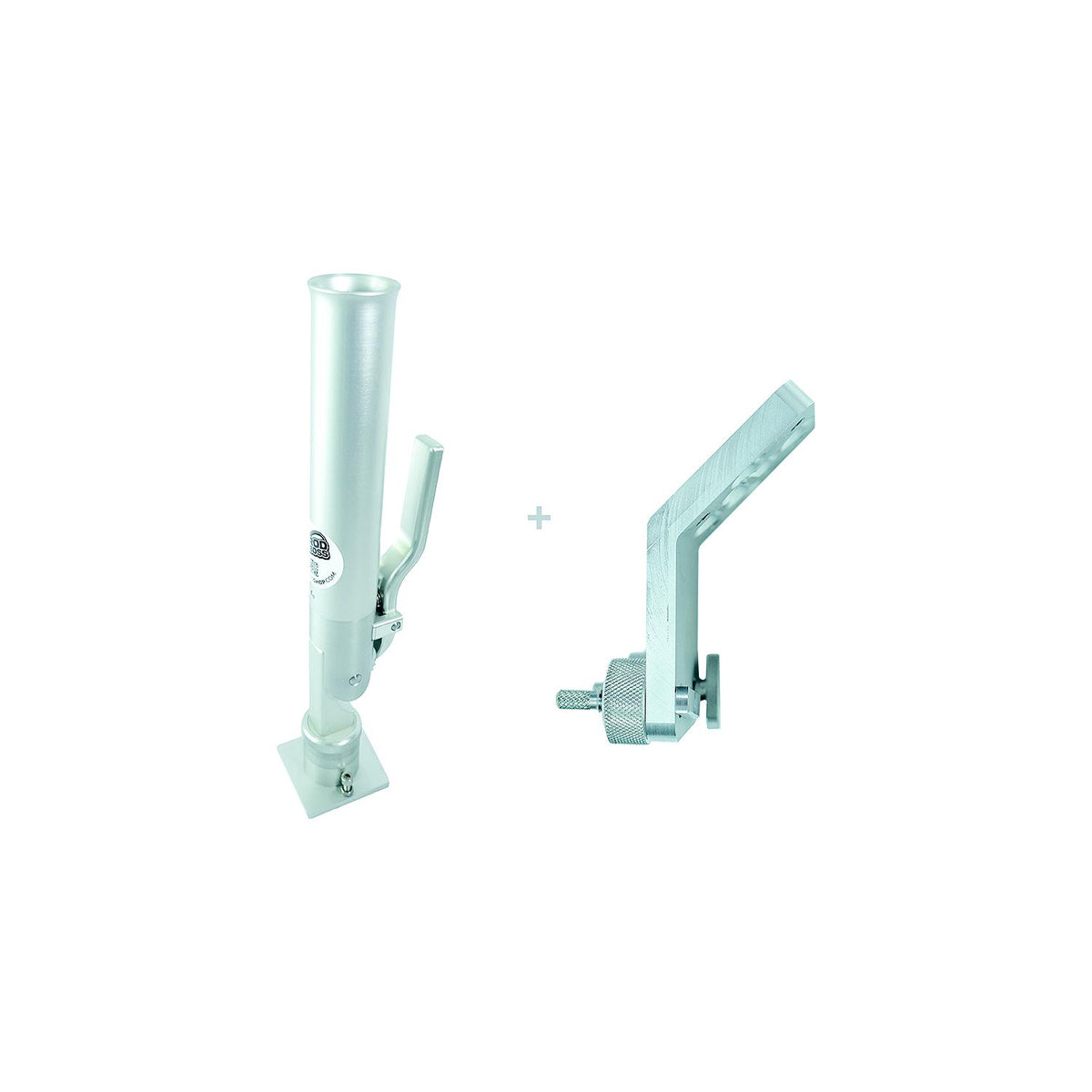 Rod Boss 1000R45LUND Single Dual Axis Rod Holder with 45 Degree Lund Bracket -Modern Boat Sales & Service
