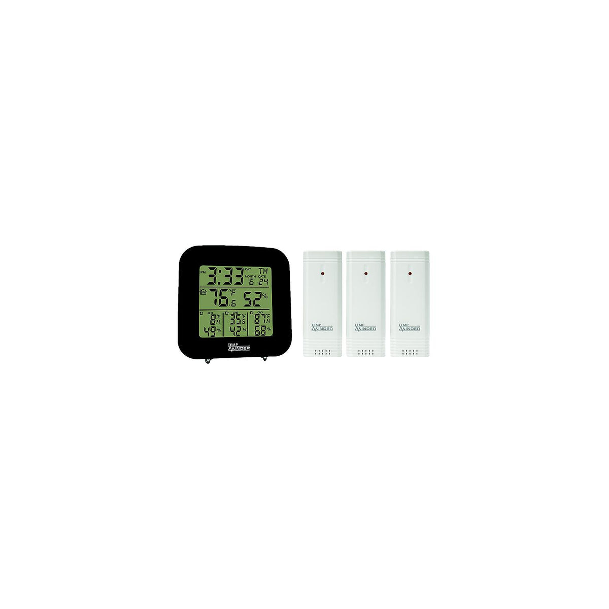 Minder Research TM22250VP Tempminder® 4-Zone Temperature & Humidity Station -Modern Boat Sales & Service
