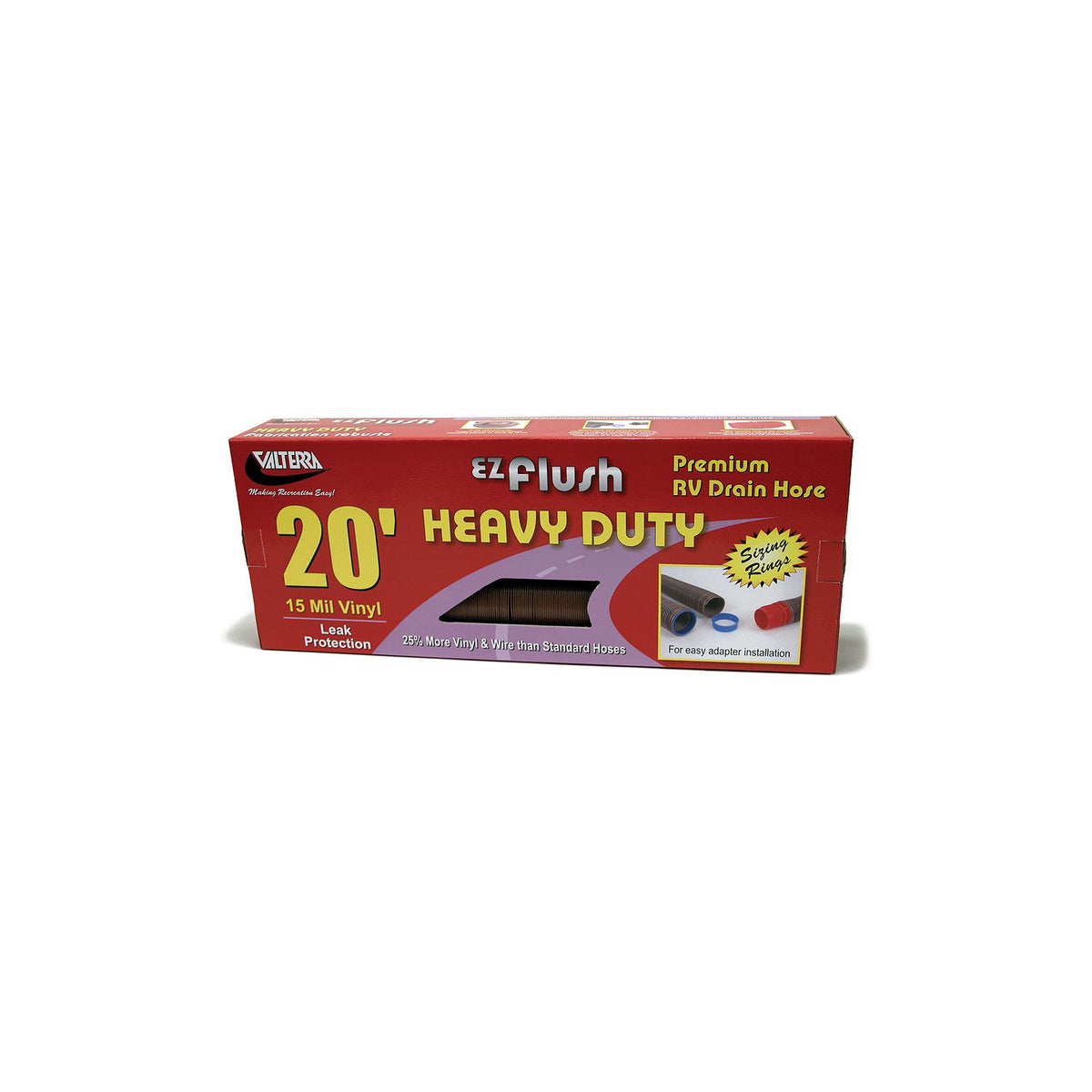 Valterra D04-0040 Bronze E-Z Flush Heavy Duty 3" x 20' RV Drain Hose -Modern Boat Sales & Service