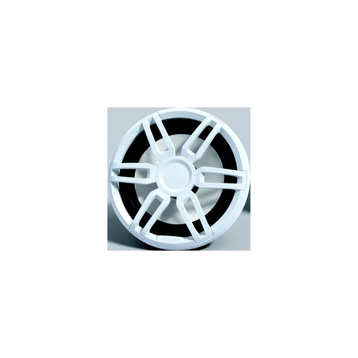 Fusion 0100219820 XS-SL10SPGW Series 10" Marine Subwoofer, LED, Sport White & Grey Grills -Modern Boat Sales & Service