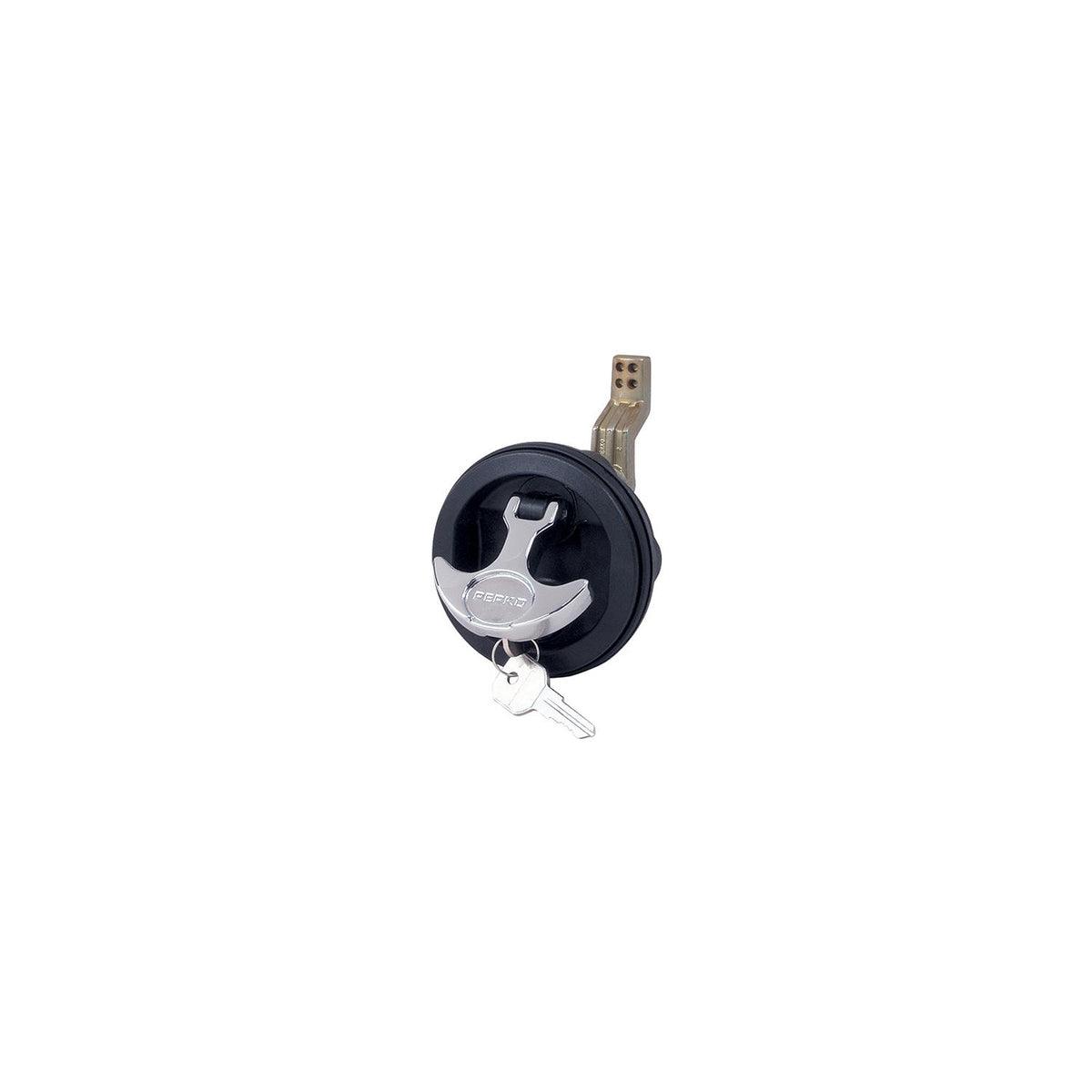 T Handle Flush Lock, Black -Modern Boat Sales & Service