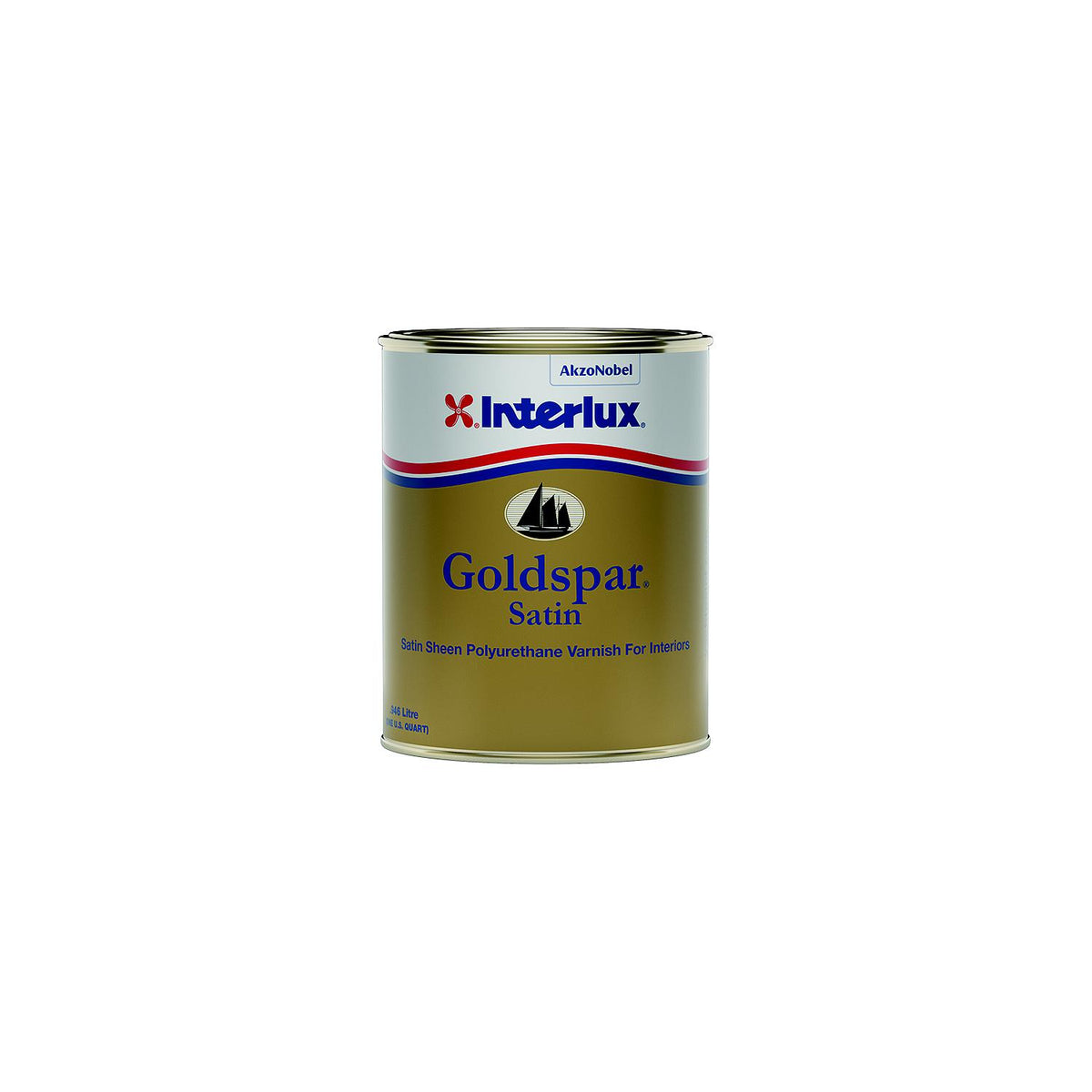 Interlux 60P Goldspar Satin 60 Varnish, Pint, 6/case -Modern Boat Sales & Service
