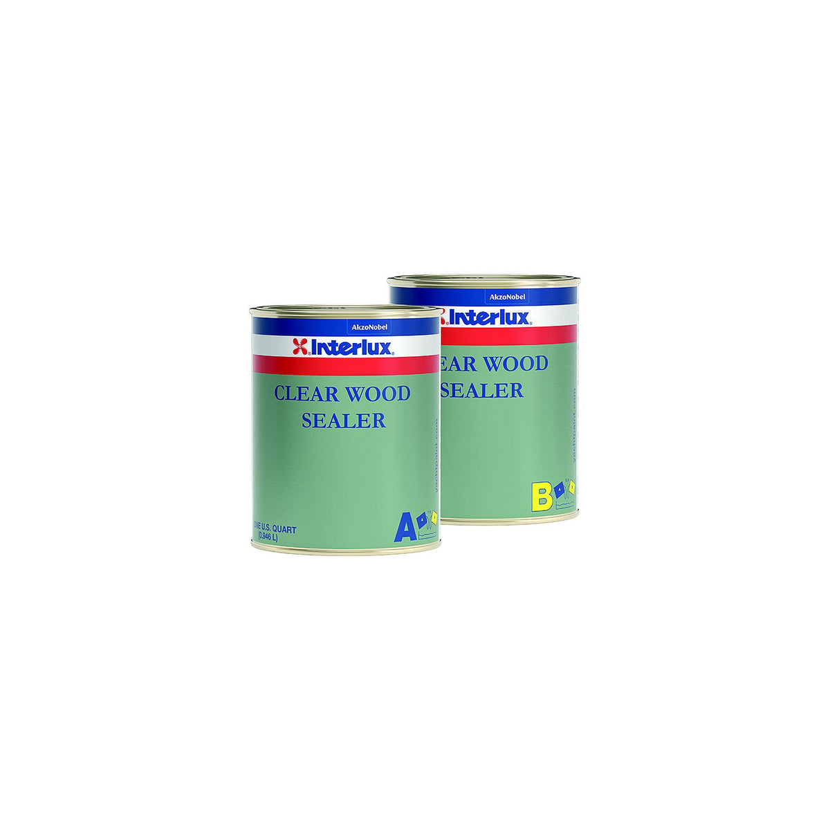 Interlux YVA328QT Clear Wood Sealer Curing Agent, 6/case -Modern Boat Sales & Service
