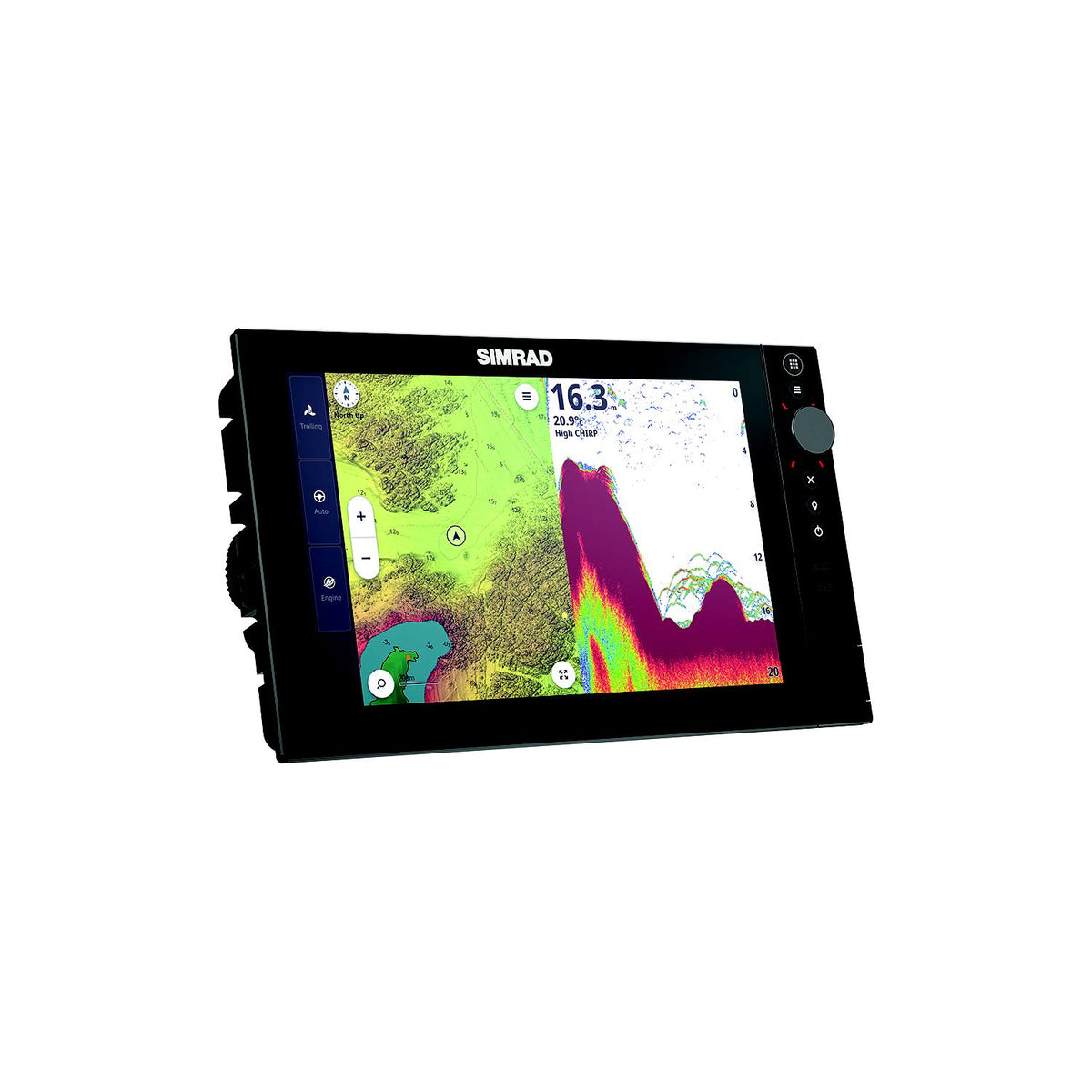 Simrad® 000-16018-001 NSS® 4 Chartplotter and Fishfinder with US and Canada C-MAP® Discover® X Chart, 16" -Modern Boat Sales & Service