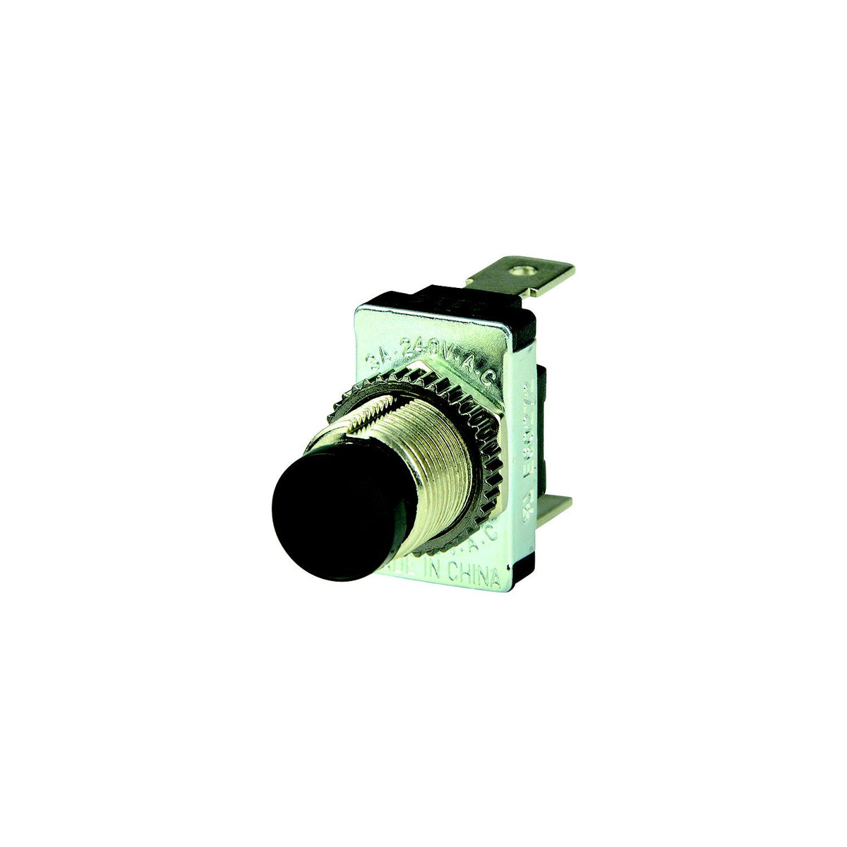 BEP 1001402 Momentary Contact Switch Off–(On), Black -Modern Boat Sales & Service