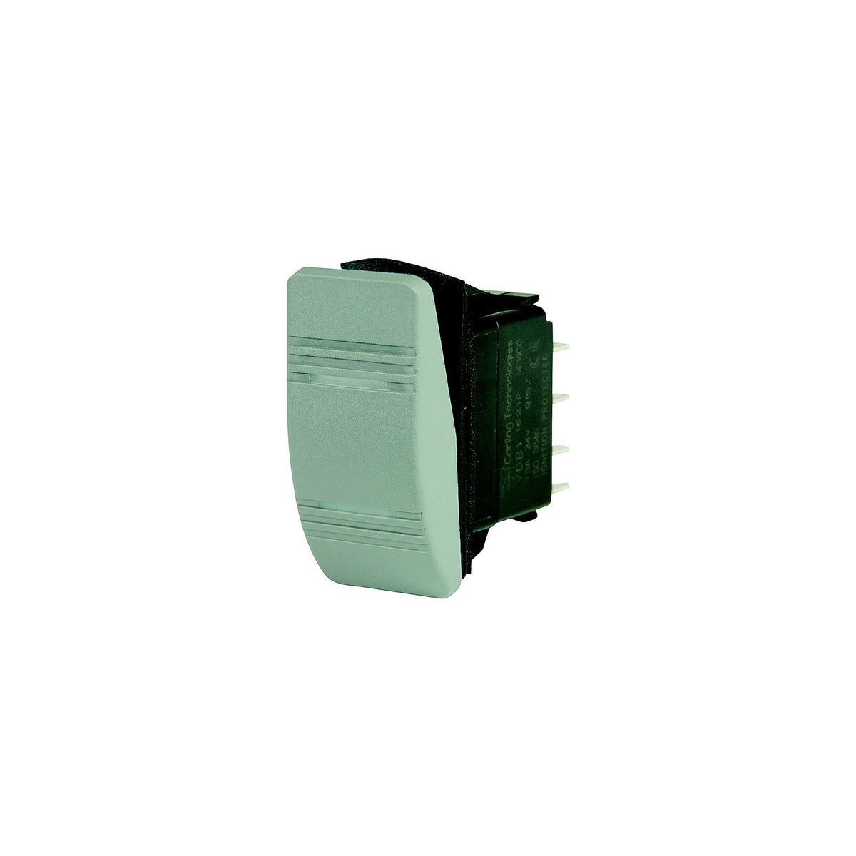 BEP 1001812 Weather Resistant Contura Rocker Switch, On-On, DPDT, 1/4" Blade Terminals, Illuminated Amber (2 Positions) -Modern Boat Sales & Service