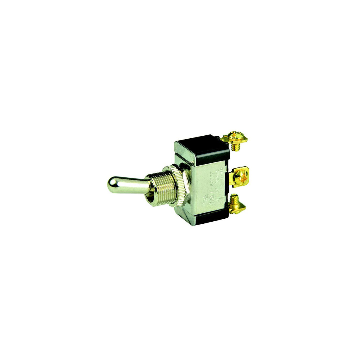 BEP 1002015 Chrome Plated Toggle Switch, On-Off-(On), SPDT, #6–32 Screw Terminals -Modern Boat Sales & Service