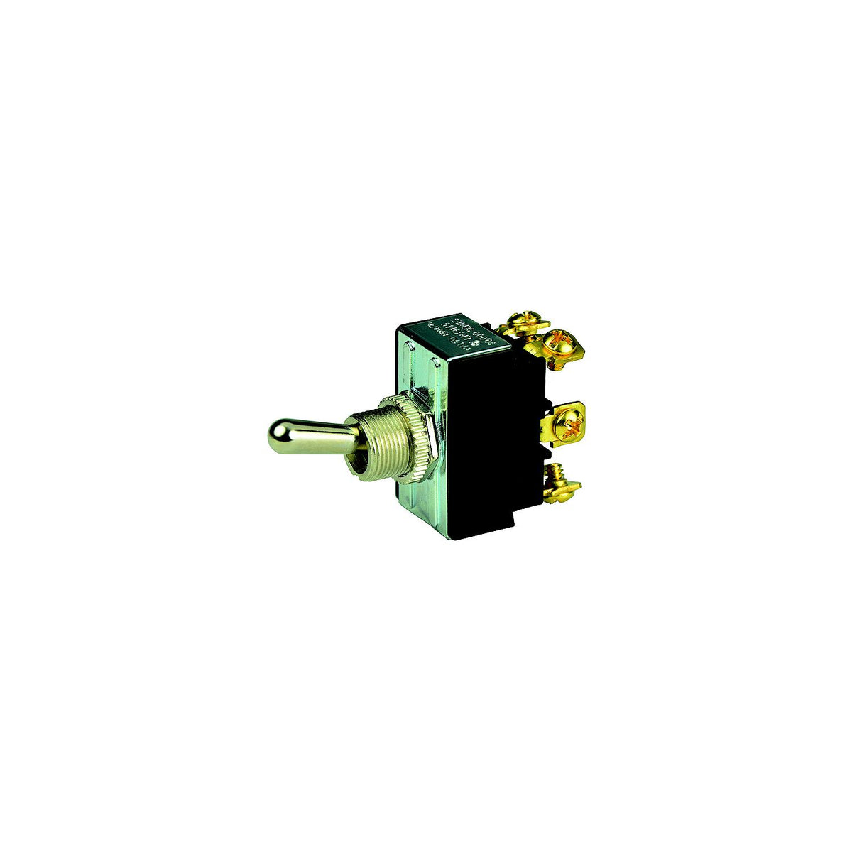 BEP 1002018 Chrome Plated Toggle Switch, On-Off-On, DPDT, #6–32 Screw Terminals -Modern Boat Sales & Service