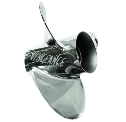 855860A46 Vengeance 3-Blade Stainless Steel, 10.4" X 14", RH / OPEN BOX / 25A -Modern Boat Sales & Service