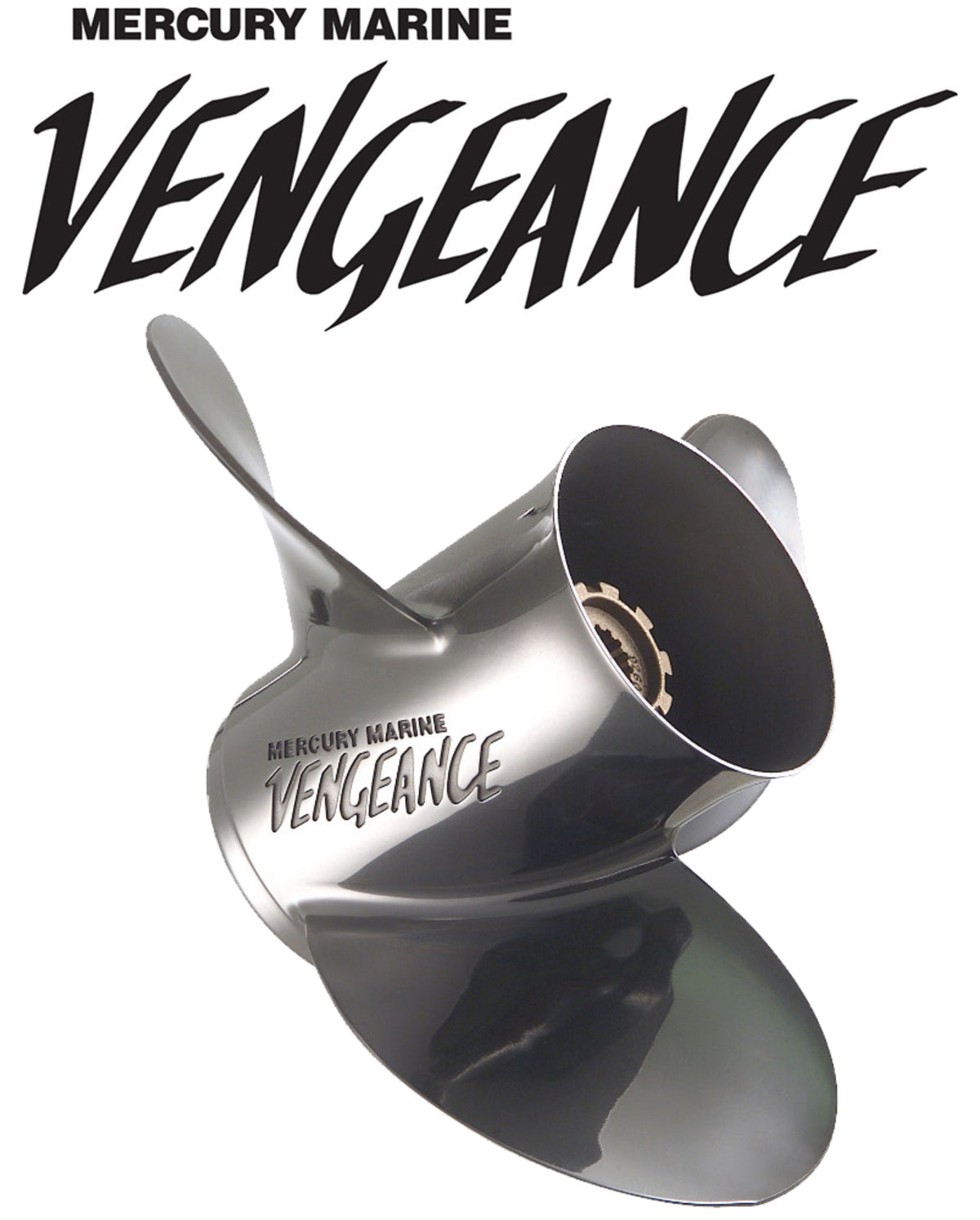 * 16316A46 SS 8M0151407 MERCURY MARINE STAINLESS STEEL PROP VENG 14R19 MERCURY MARINE/25E -Modern Boat Sales & Service