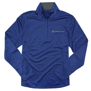 * Womens Performance 1/4 Zip Pull Over Royal Small/325F -Modern Boat Sales & Service