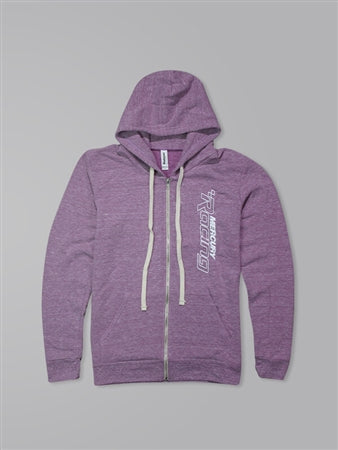 * 603835 Womens Triblend Zip Hoodie Medium Soft Purple / Mercury Clothes/325B -Modern Boat Sales & Service