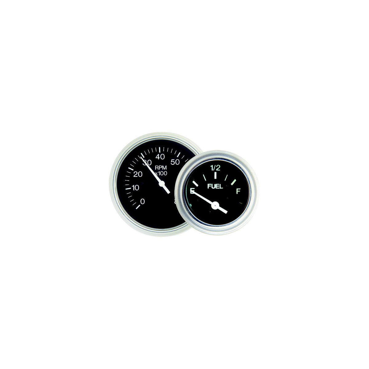 Sierra 82288P Heavy Duty Series 3" Outboard & 4 Stroke Gas Engine 0-6,000 RPM Dial Range Tachometer Gauge with Outboard Alternator or Coil Sender Code -Modern Boat Sales & Service