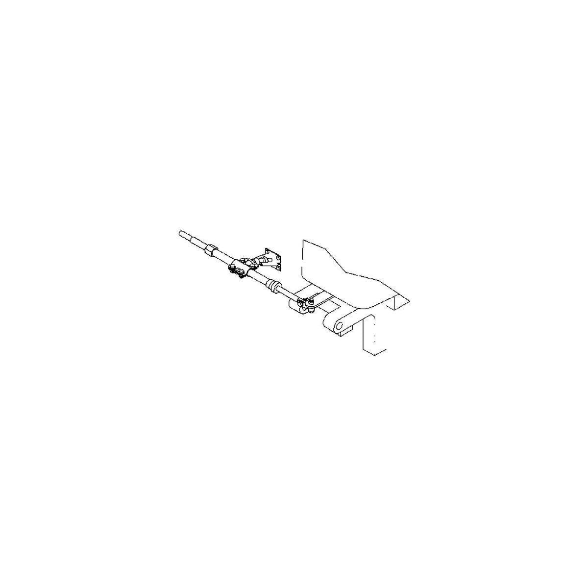 Transom Support Mount, Stainless -Modern Boat Sales & Service